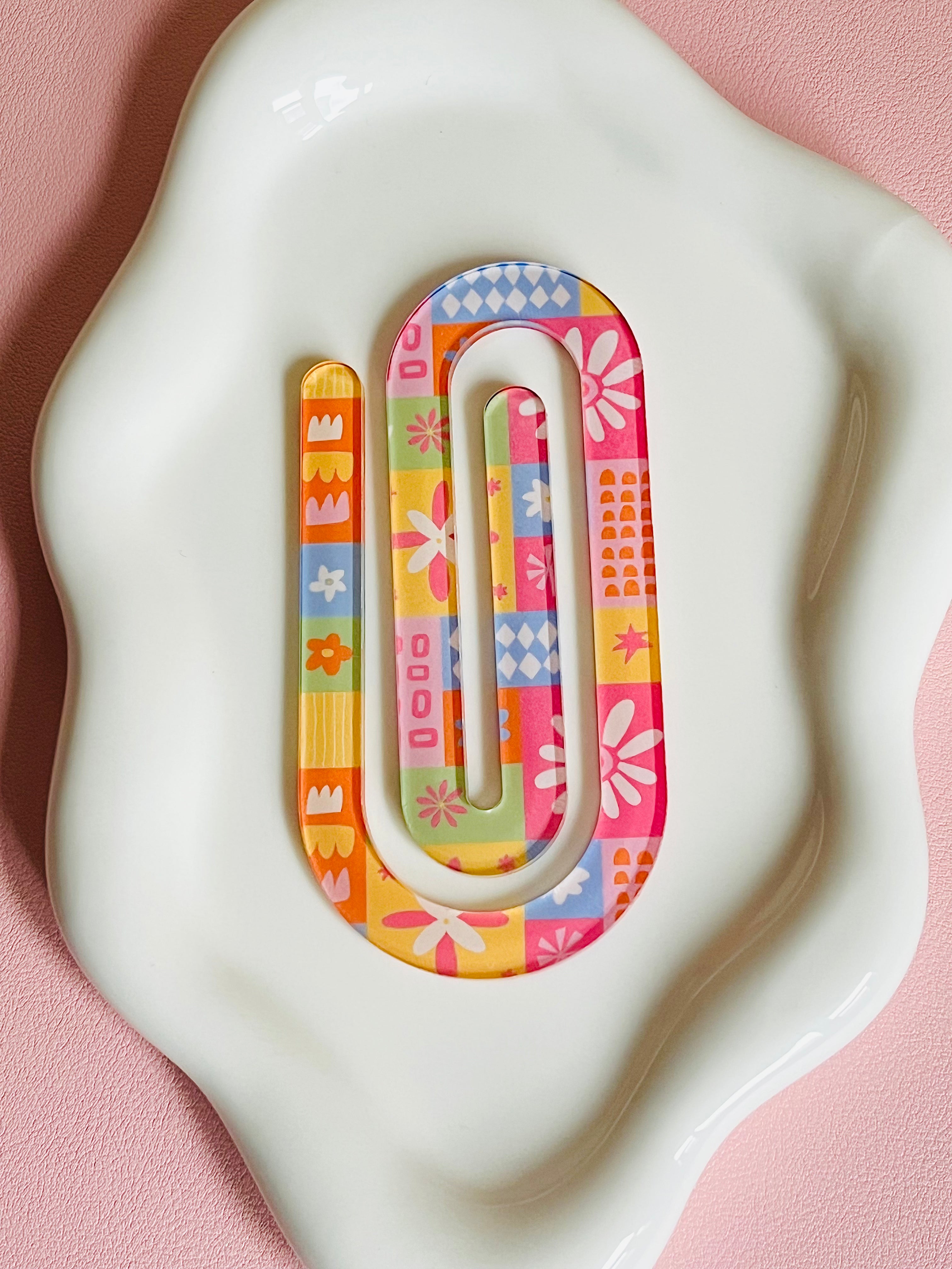 Fun Print PaperClip Bookmark