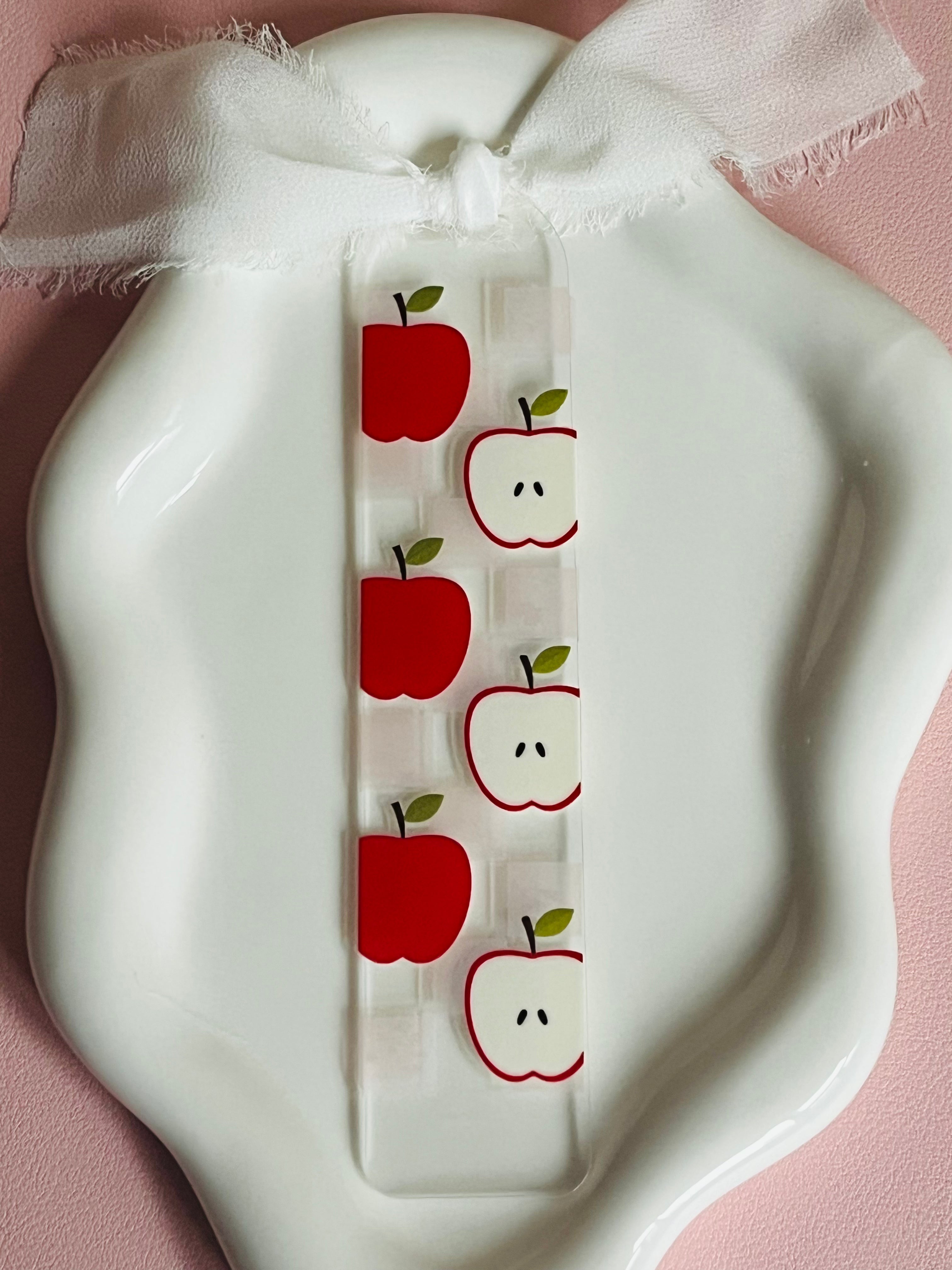 Apple Pattern Bookmark