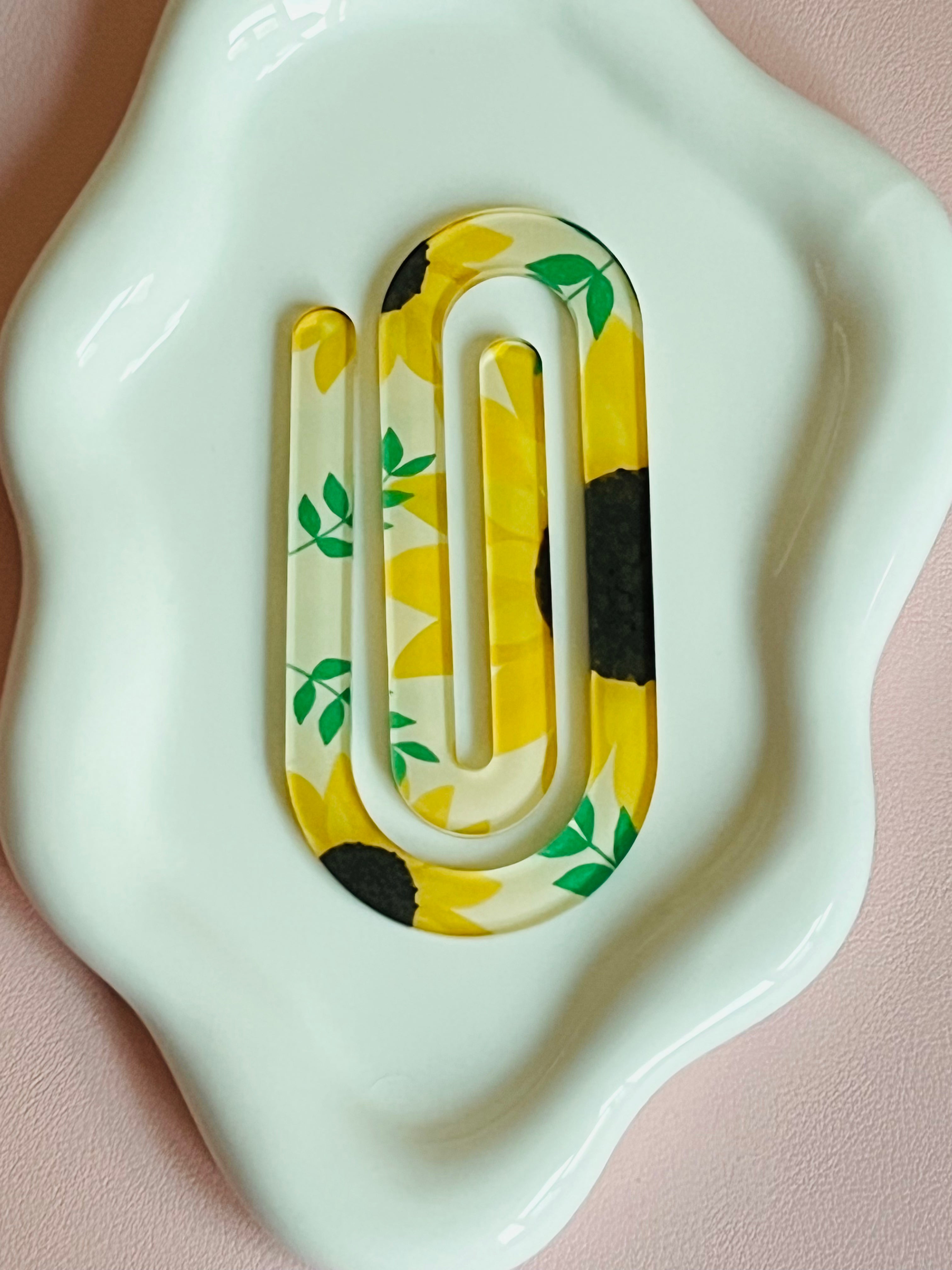 Sunflower PaperClip Bookmark